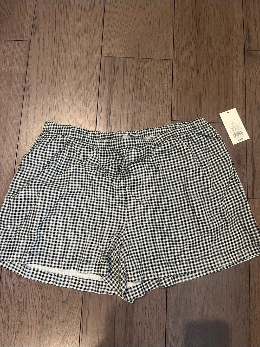 Target Black & White Gingham Women's Shorts